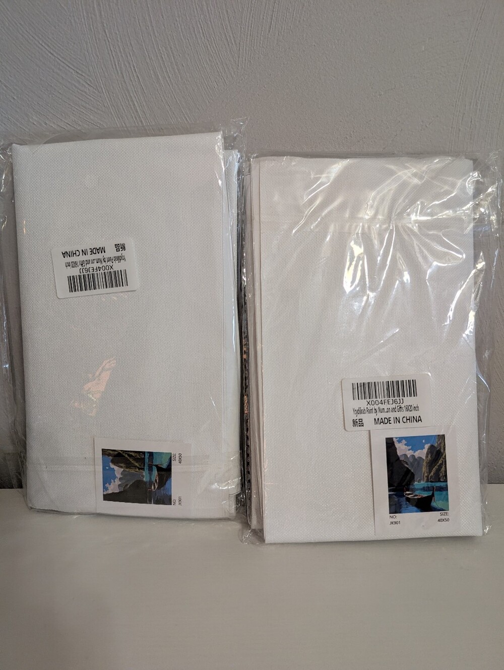 Two Paint-by-numbers Kits